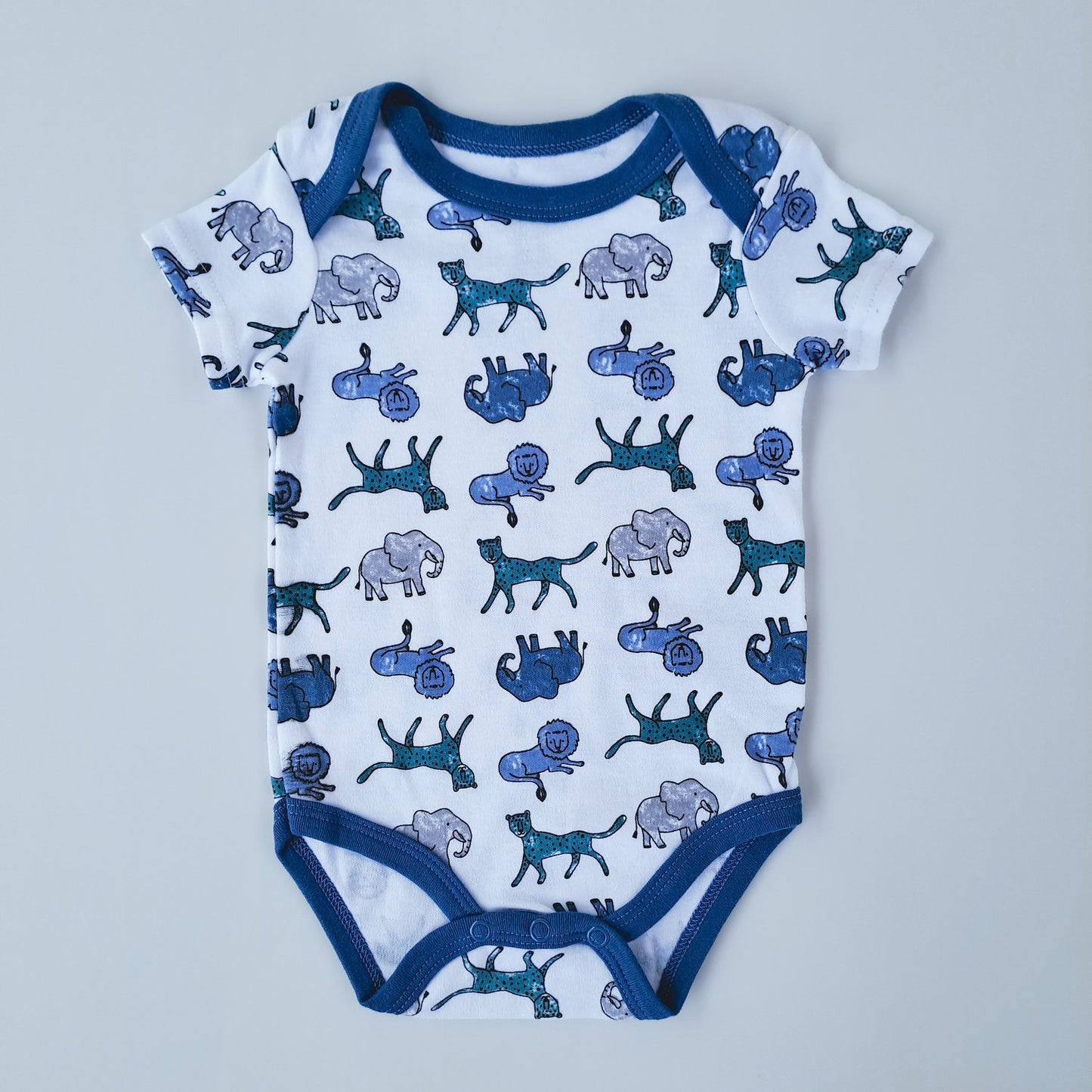 Duck Duck Goose set 3 mamelucos león - Talla 6a9 meses