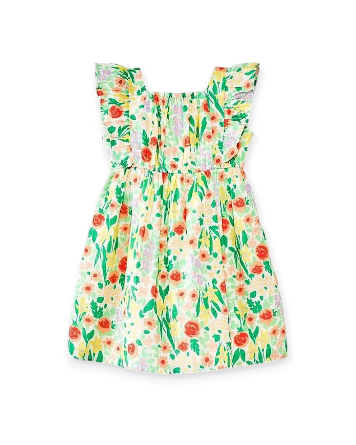 Cat & Jack vestido flores - Talla 3T