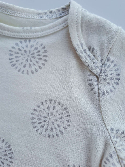 Kidbox baby orgánico Pijama 2 piezas manga larga unisex - Talla 12 meses