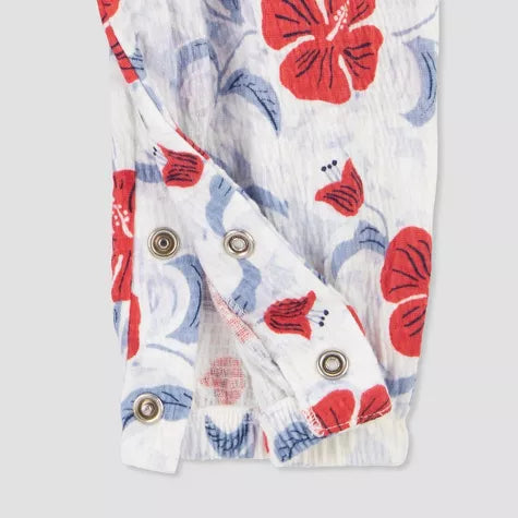 Carter's enterizo flores - Talla 6m 12m