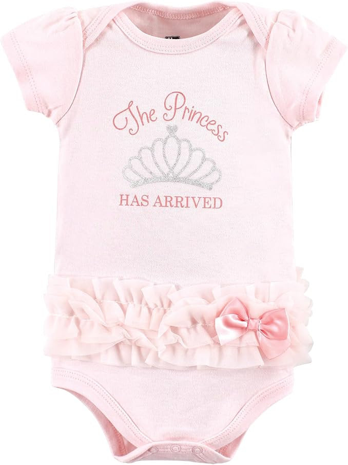 Hudson Baby set 3 mamelucos Princess- Talla 3a6 meses