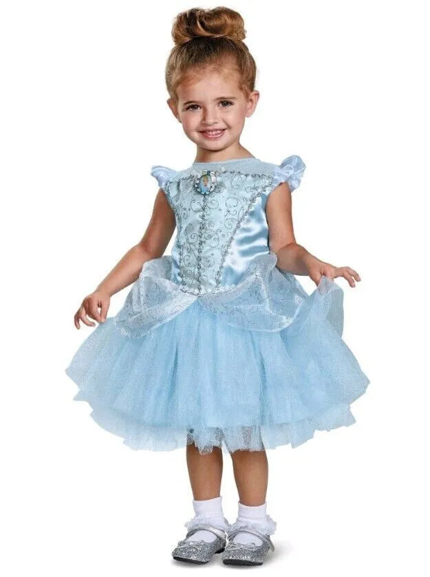 Disney Baby vestido celeste Cenicienta - Talla 6-12 meses