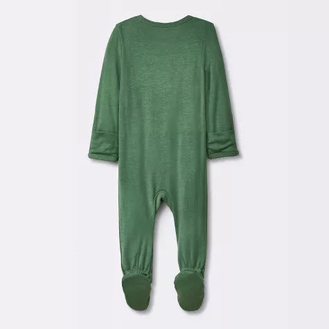 Cloud Island set 2 pijamas pie cerrado doble zipper tela  modal - Talla 0a3m