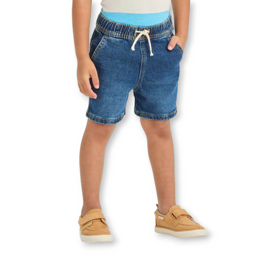 Cat & Jack short mezclilla dark wash - Talla 2T