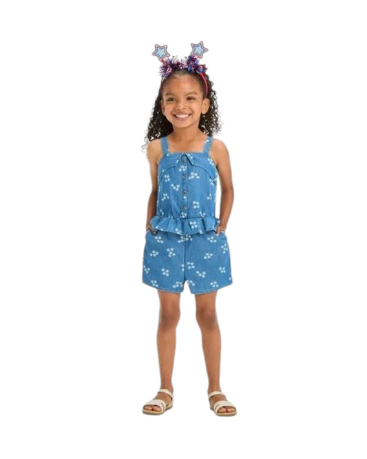 Cat & Jack romper estrellas - Talla 3T