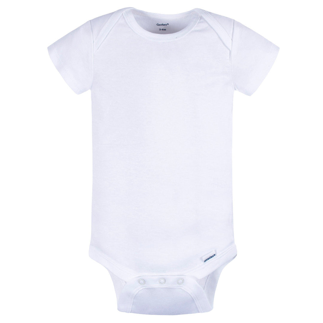 Gerber set 5 mamelucos manga corta gris - Talla 18 meses