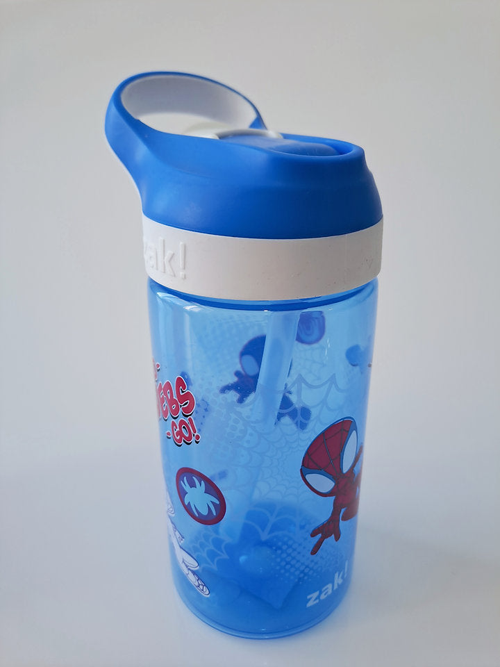 Botella agua celeste Spiderman 16oz