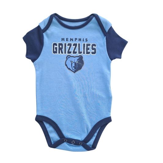 NBA set 3 mamelucos Grizzlies - Talla 6a9 meses