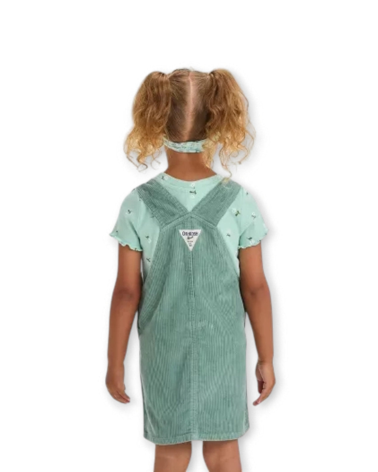 Oshkosh overall verde corduroy - Talla 4T