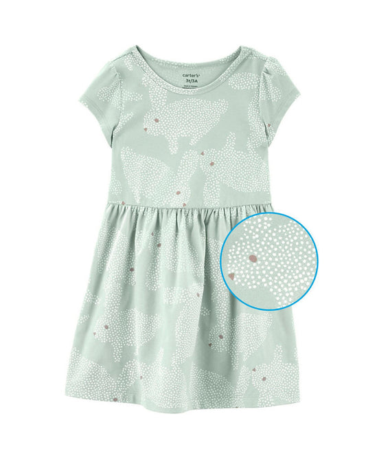 Carters vestido conejito - Talla 9m 12m