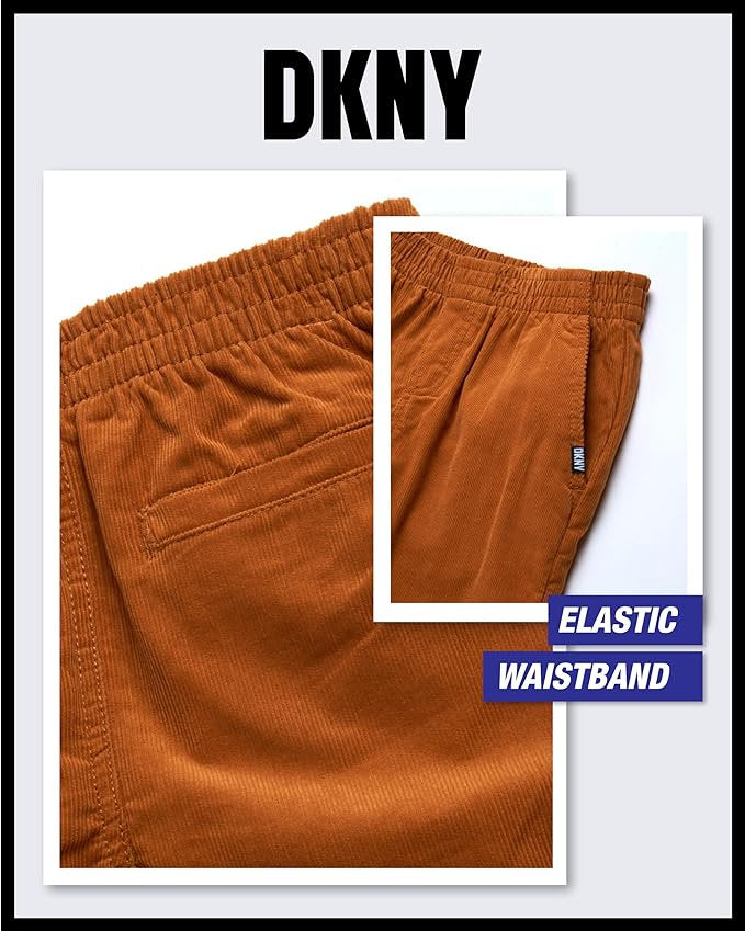 DKNY conjunto pantalon marron camisa manga larga - Talla 24 meses