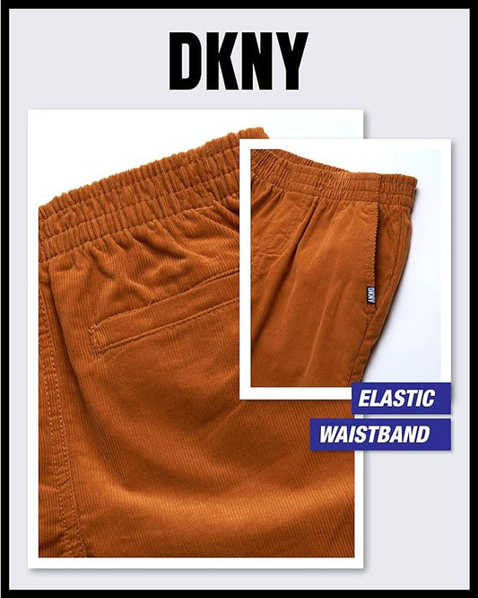 DKNY conjunto pantalon marron camisa manga larga - Talla 24 meses