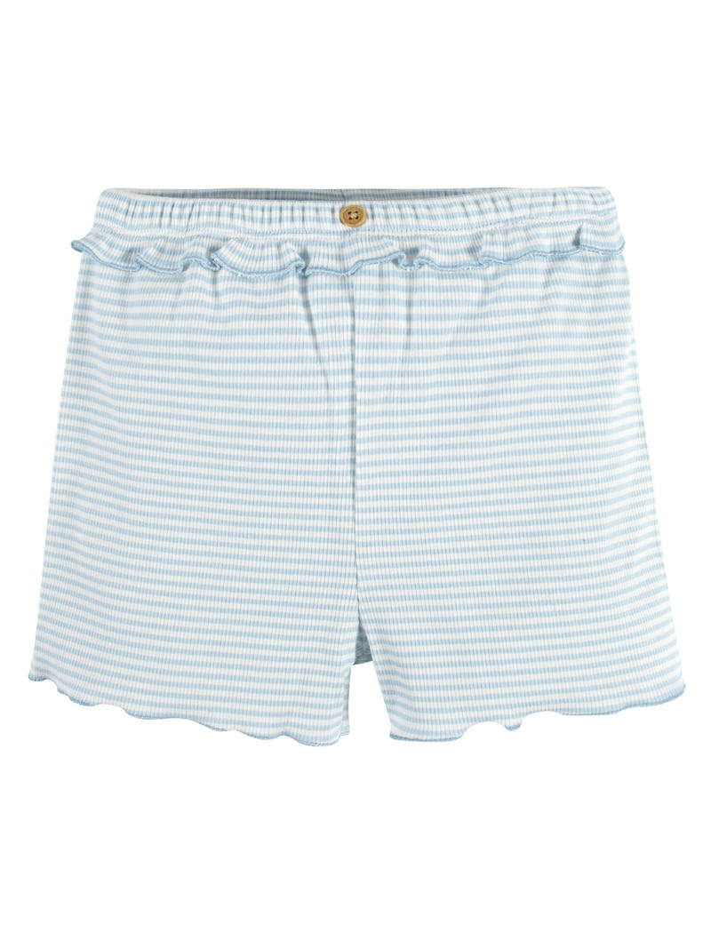 Gerber set 3 shorts celeste amarillo - Talla 2T