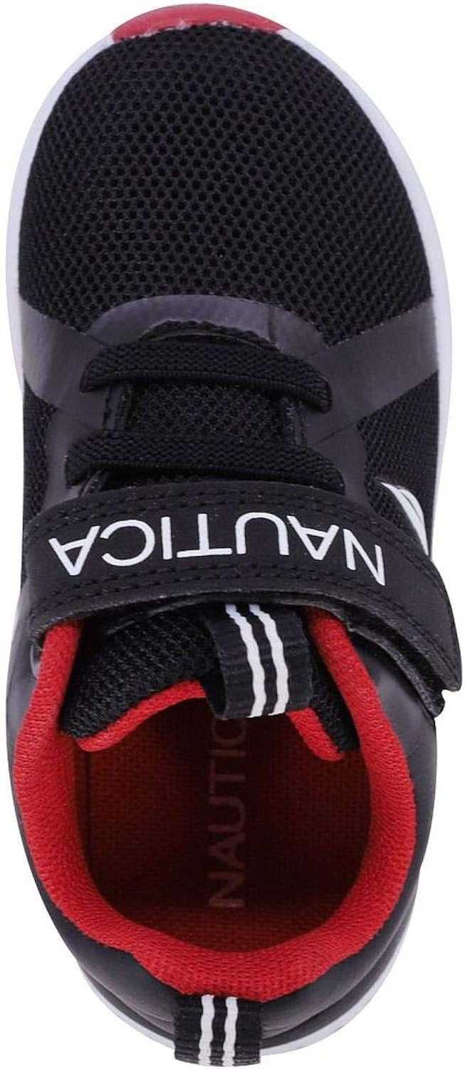 Nautica calzado negro rojo - Talla USA5 EUR20 12.1cm