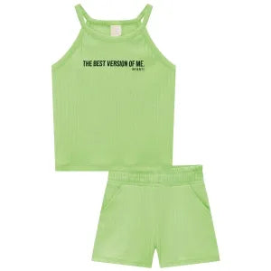 Infanti conjunto verde - Talla 4T