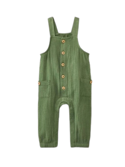 Cat & Jack jumpsuit verde unisex - Talla 3a6 meses