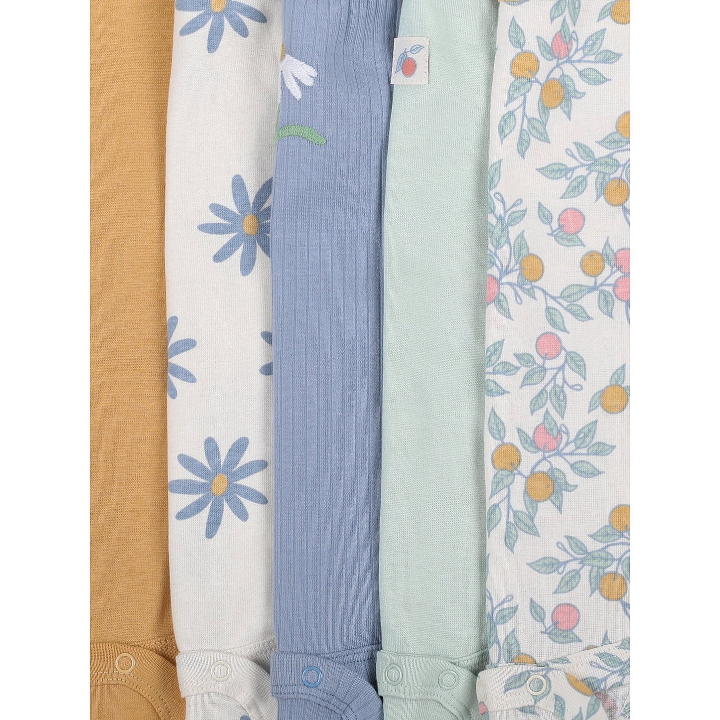 Little Star Orgánic set 5 mamelucos sin mangas - Talla 24 meses