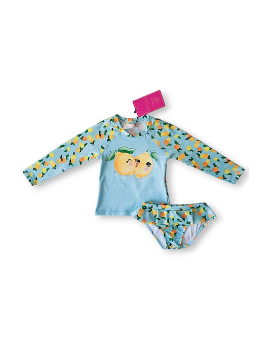 Infanti traje de baño lima 2 piezas - Talla 9a12m