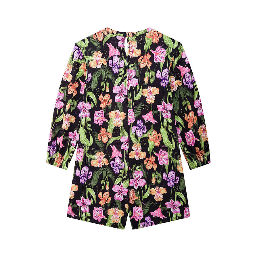 Infanti romper floreado - Talla 2T - 6