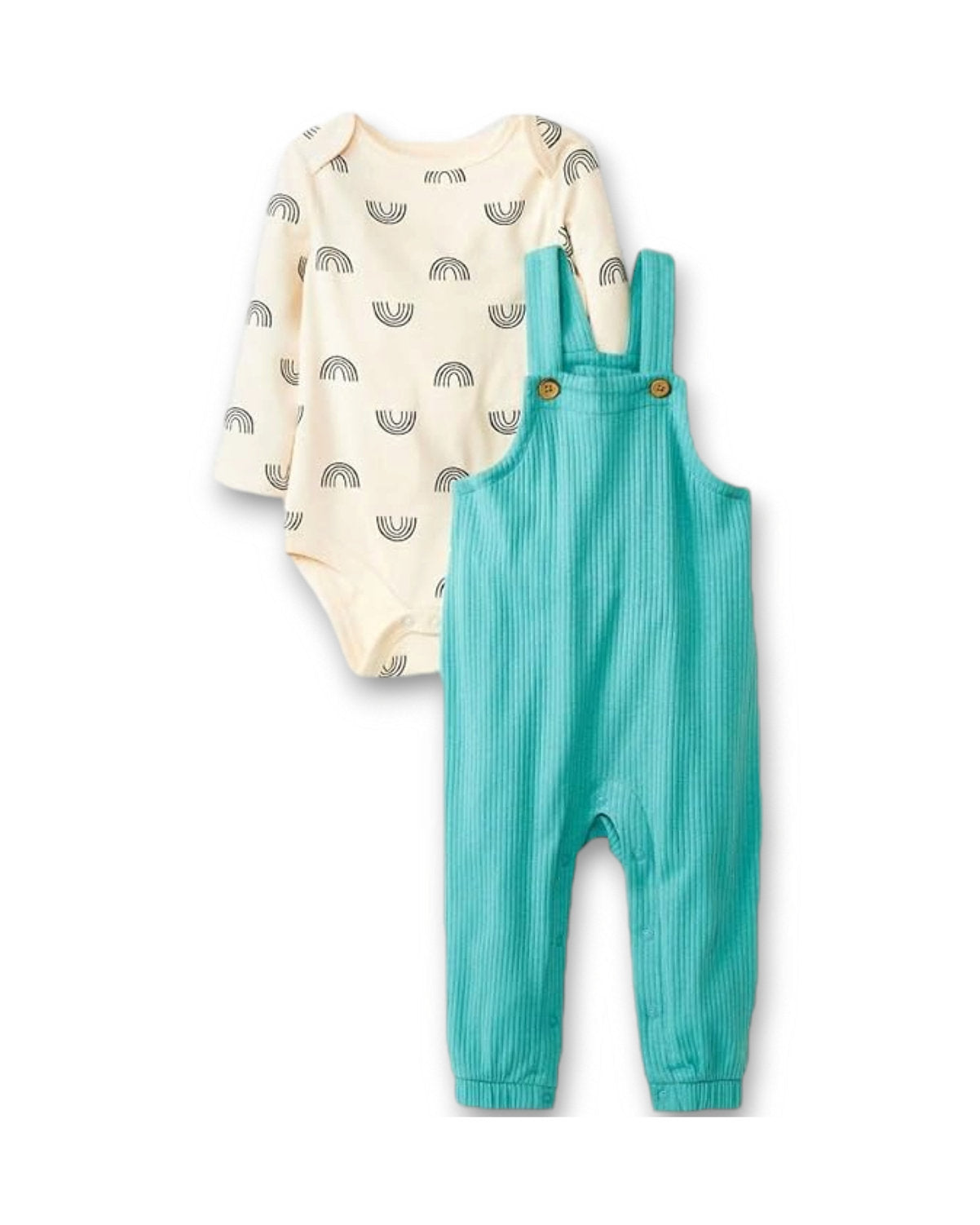 Cat & Jack jumpsuit menta mameluco manga larga - Talla 12 meses
