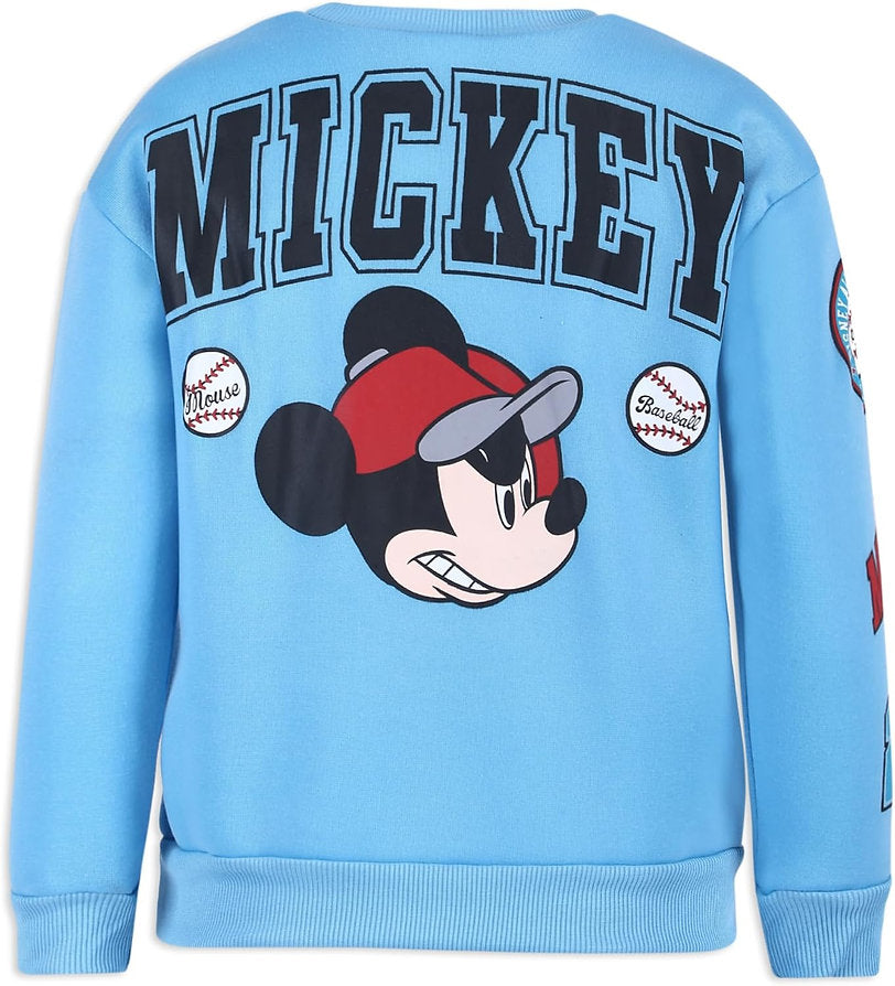 Disney conjunto celeste Mickey baseball - Talla 4T y 5T
