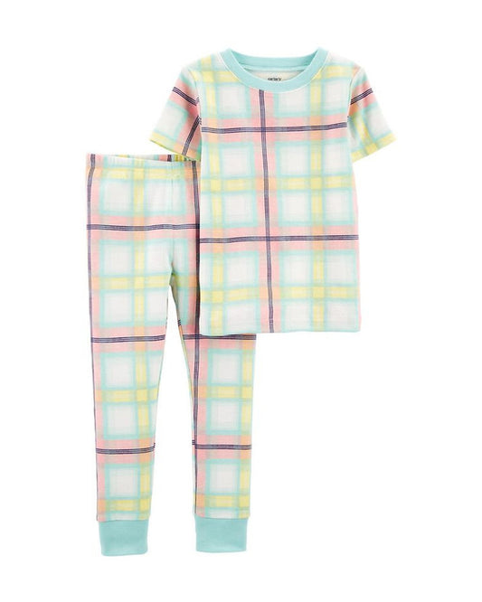 Carters pijama multicolor manga corta - Talla 3T 4T