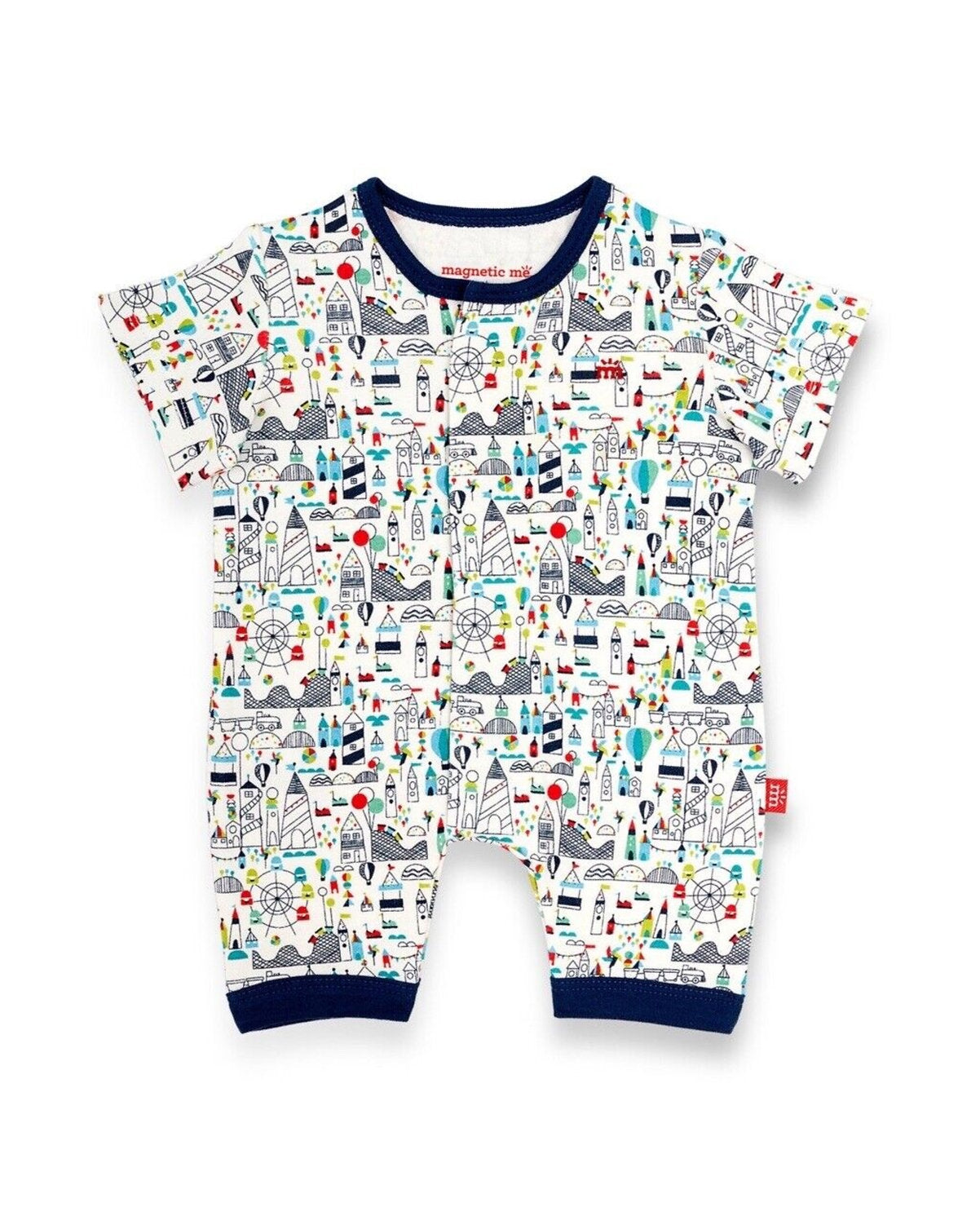 Magnetic me romper magnético 100% algodón - Talla 9a12 meses