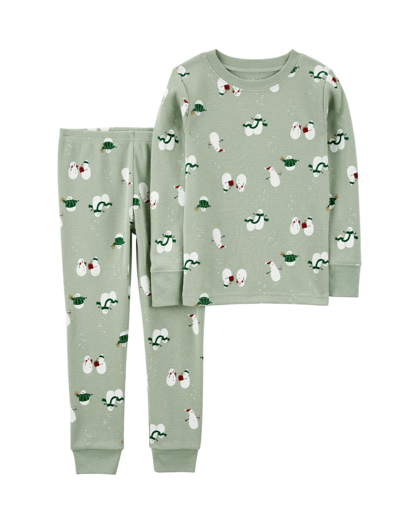 Carters pijama 2 piezas snowball unisex - Talla 12 meses