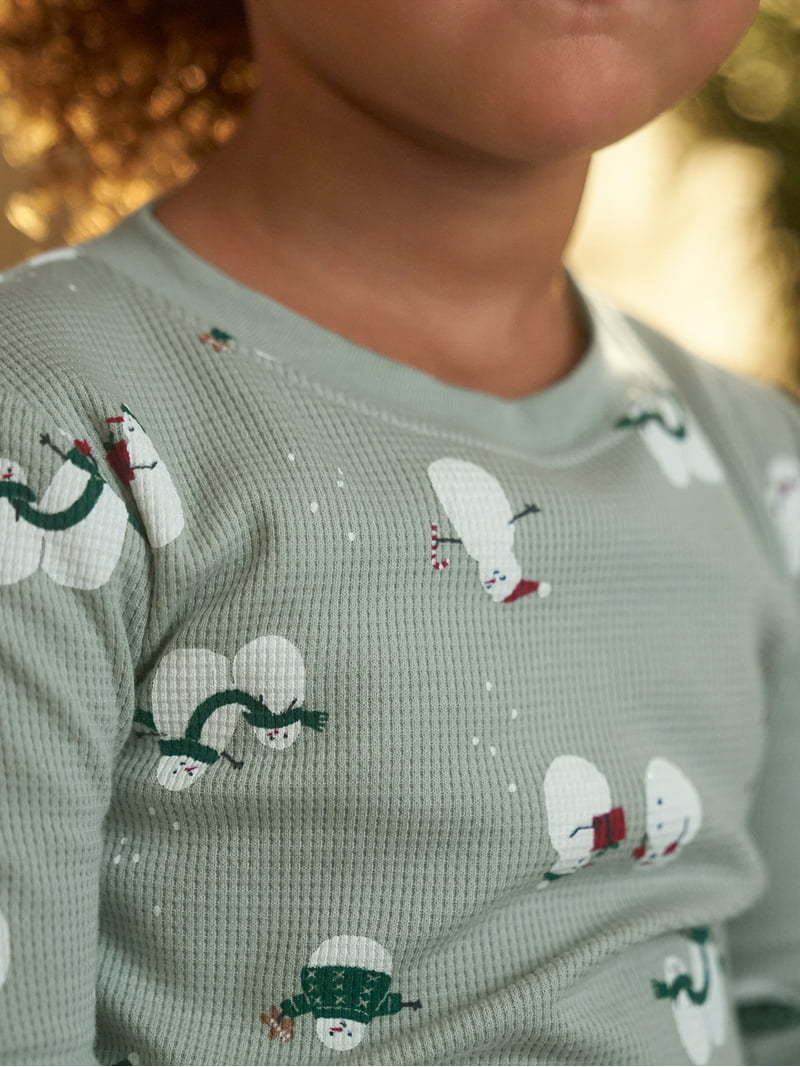 Carters pijama 2 piezas snowball unisex - Talla 12 meses