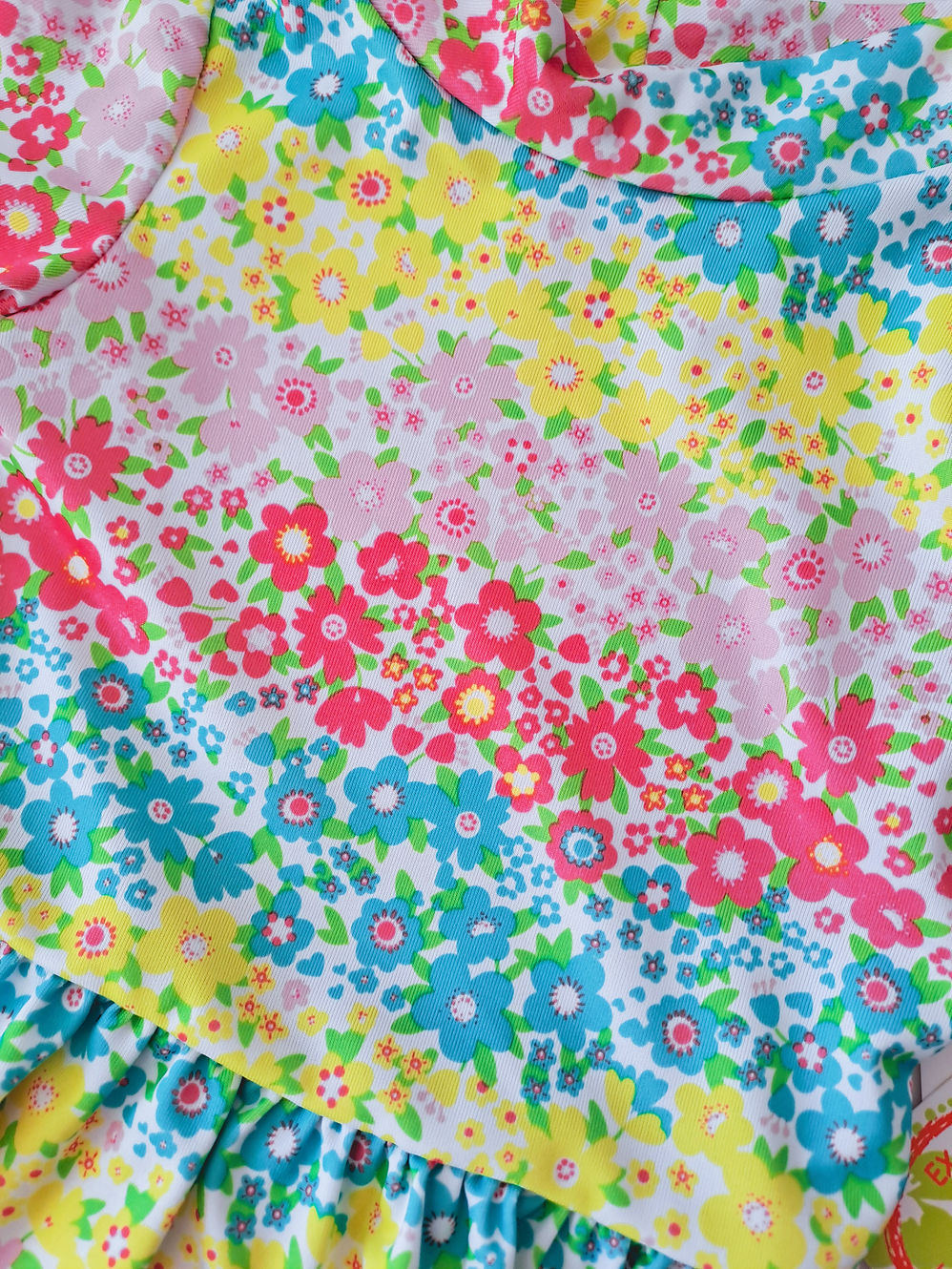 Penelope Mack traje de baño 2 piezas flores - Talla 18m